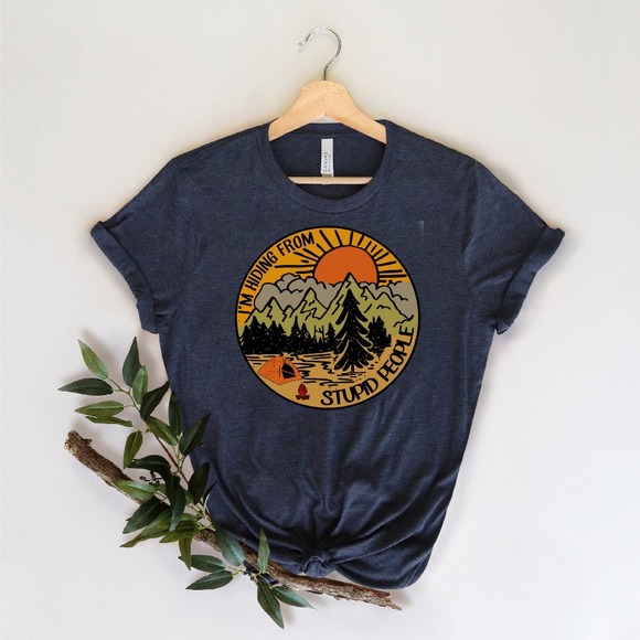 Camping tshirt, Back that Thing Up, Camping t shirt, Road Trip Tshirt, RV life - Picture 1 of 2